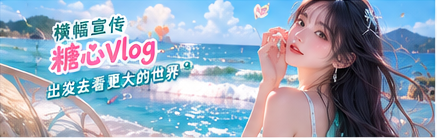周末出行影像横幅